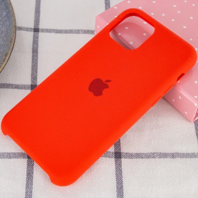 Чехол Silicone Case (AA) для Apple iPhone 11 Pro (5.8") Красный / Red