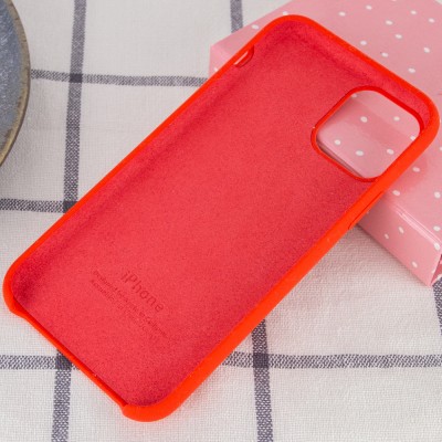 Чехол Silicone Case (AA) для Apple iPhone 11 Pro (5.8") Красный / Red