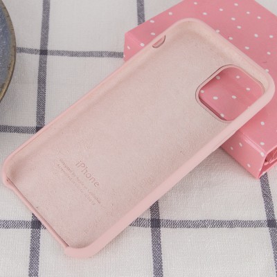 Чехол Silicone Case (AA) для Apple iPhone 11 Pro (5.8") Розовый / Pink Sand