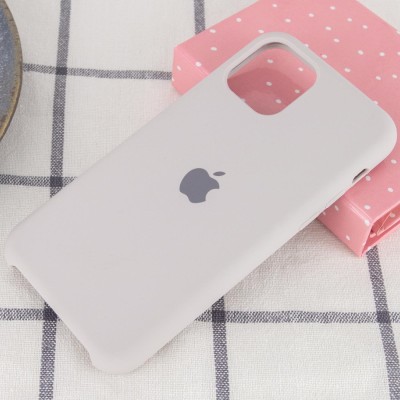 Чехол Silicone Case (AA) для Apple iPhone 11 Pro (5.8") Серый / Stone