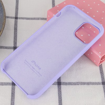 Чехол Silicone Case (AA) для Apple iPhone 11 Pro (5.8") Сиреневый / Dasheen