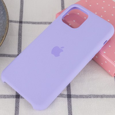 Чехол Silicone Case (AA) для Apple iPhone 11 Pro (5.8") Сиреневый / Dasheen