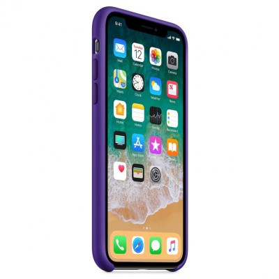 Чехол Silicone Case (AA) для Apple iPhone 11 Pro (5.8") Фиолетовый / Ultra Violet