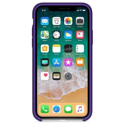 Чехол Silicone Case (AA) для Apple iPhone 11 Pro (5.8") Фиолетовый / Ultra Violet
