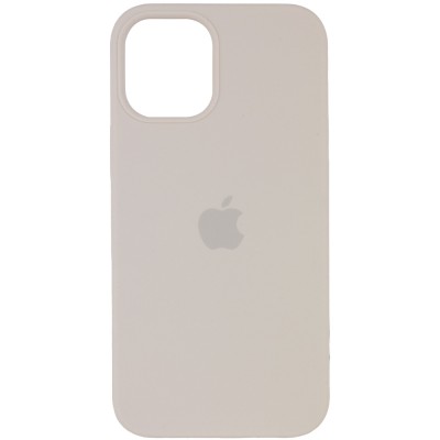 Чехол Silicone Case (AA) для Apple iPhone 12 mini (5.4") Бежевый / Antigue White