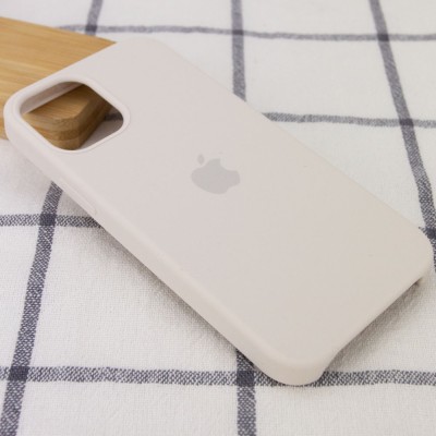 Чехол Silicone Case (AA) для Apple iPhone 12 mini (5.4") Бежевый / Antigue White
