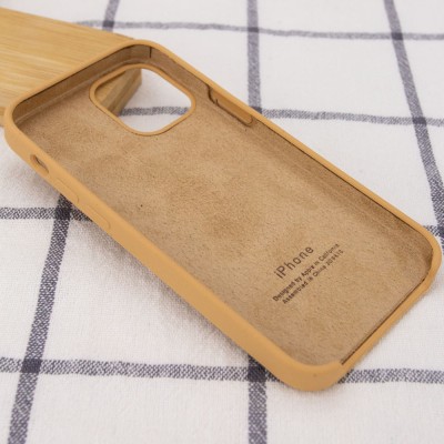 Чехол Silicone Case (AA) для Apple iPhone 12 mini (5.4") Золотой / Gold
