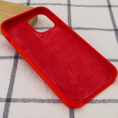 Чехол Silicone Case (AA) для Apple iPhone 12 mini (5.4") Красный / Red