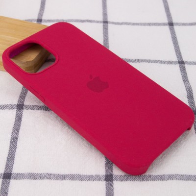 Чехол Silicone Case (AA) для Apple iPhone 12 mini (5.4") Красный / Rose Red