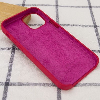 Чехол Silicone Case (AA) для Apple iPhone 12 mini (5.4") Красный / Rose Red