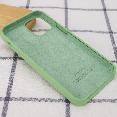 Чехол Silicone Case (AA) для Apple iPhone 12 Pro Max (6.7") Мятный / Mint