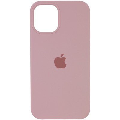 Чехол Silicone Case (AA) для Apple iPhone 12 Pro Max (6.7") Розовый / Pink Sand