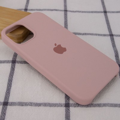 Чехол Silicone Case (AA) для Apple iPhone 12 Pro Max (6.7") Розовый / Pink Sand