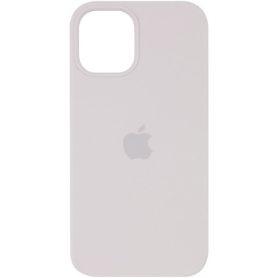 Чехол Silicone Case (AA) для Apple iPhone 12 Pro Max (6.7") Серый / Stone