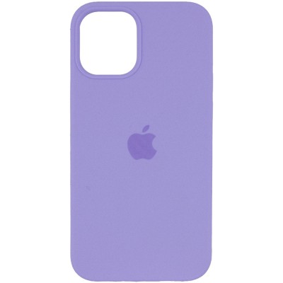 Чехол Silicone Case (AA) для Apple iPhone 12 Pro Max (6.7") Сиреневый / Dasheen