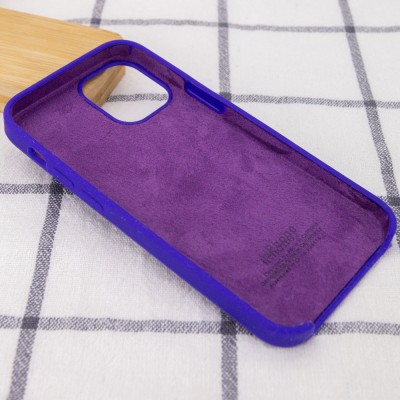Чехол Silicone Case (AA) для Apple iPhone 12 Pro Max (6.7") Фиолетовый / Ultra Violet