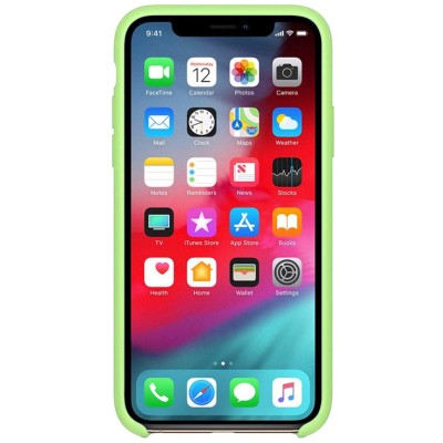 Чехол Silicone Case (AA) для Apple iPhone 7 / 8 (4.7") Мятный / Mint