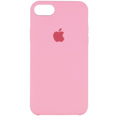 Чехол Silicone Case (AA) для Apple iPhone 7 / 8 (4.7") Розовый / Light pink