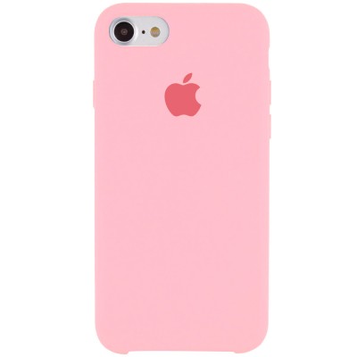 Чехол Silicone Case (AA) для Apple iPhone 7 / 8 (4.7") Розовый / Pink