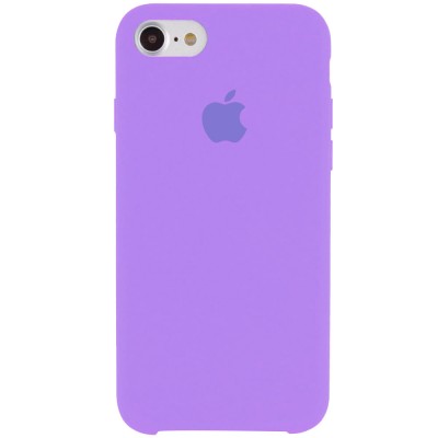 Чехол Silicone Case (AA) для Apple iPhone 7 / 8 (4.7") Сиреневый / Dasheen