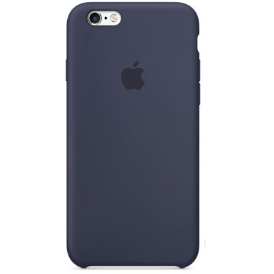 Чехол Silicone Case (AA) для Apple iPhone 7 / 8 (4.7") Темный Синий / Midnight Blue