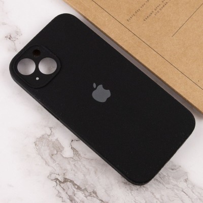 Чехол Silicone Case Full Camera Protective (AA) для Apple iPhone 14 Plus (6.7") Черный / Black