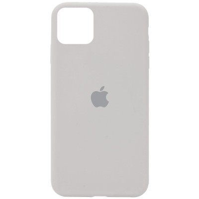 Чехол Silicone Case Full Protective (AA) для Apple iPhone 11 (6.1") Серый / Stone