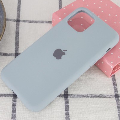 Чехол Silicone Case Full Protective (AA) для Apple iPhone 11 (6.1") Серый / Stone