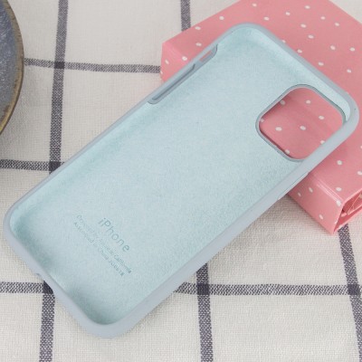 Чехол Silicone Case Full Protective (AA) для Apple iPhone 11 (6.1") Серый / Stone