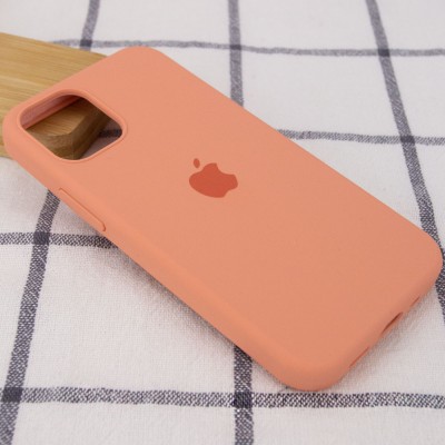 Чехол Silicone Case Full Protective (AA) для Apple iPhone 12 Pro / 12 (6.1") Розовый / Flamingo Чехол Silicone Case Full Protective (AA) для Apple iPhone 12 Pro / 12 (6.1") Розовый / Flamingo