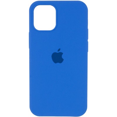 Чехол Silicone Case Full Protective (AA) для Apple iPhone 14 Pro Max (6.7") Синий / Royal blue
