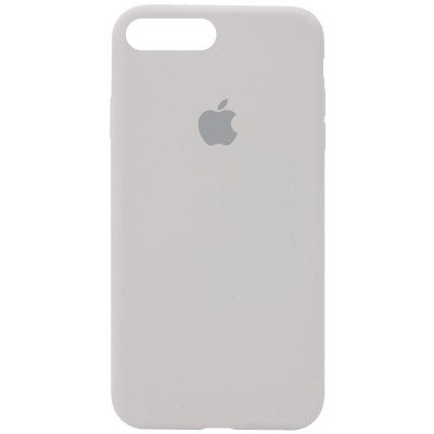 Чехол Silicone Case Full Protective (AA) для Apple iPhone 7 plus / 8 plus (5.5") Серый / Stone