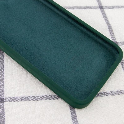 Чехол Silicone Case Square Full Camera Protective (AA) для Apple iPhone 11 Pro (5.8") Зеленый / Dark green Чехол Silicone Case Square Full Camera Protective (AA) для Apple iPhone 11 Pro (5.8") Зеленый / Dark green