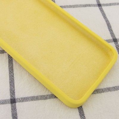 Чехол Silicone Case Square Full Camera Protective (AA) для Apple iPhone 11 Pro Max (6.5") Желтый / Canary Yellow Чехол Silicone Case Square Full Camera Protective (AA) для Apple iPhone 11 Pro Max (6.5") Желтый / Canary Yellow