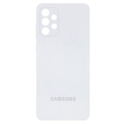 Чехол Silicone Cover Full Camera (AA) для Samsung Galaxy A32 4G Белый / White