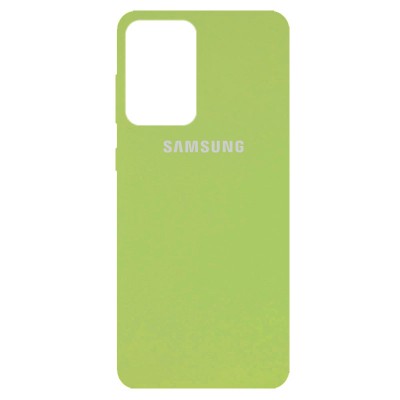 Чехол Silicone Cover Full Protective (AA) для Samsung Galaxy A52 4G / A52 5G Мятный / Mint