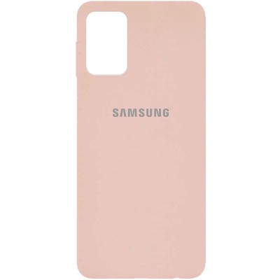 Чехол Silicone Cover Full Protective (AA) для Samsung Galaxy A52 4G / A52 5G Розовый / Pudra
