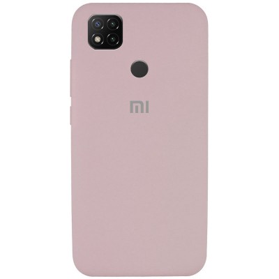 Чехол Silicone Cover Full Protective (AA) для Xiaomi Redmi 9C Серый / Lavender