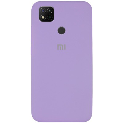 Чехол Silicone Cover Full Protective (AA) для Xiaomi Redmi 9C Сиреневый / Dasheen