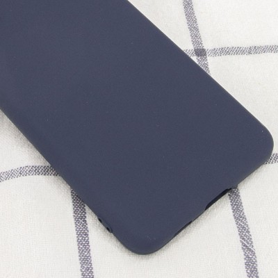 Чехол Silicone Cover Full without Logo (A) для Xiaomi Poco X3 NFC / Poco X3 Pro Синий / Midnight blue