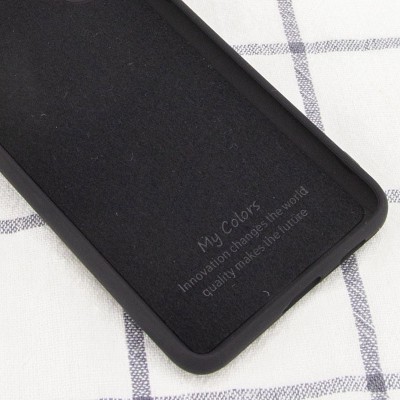 Чехол Silicone Cover Full without Logo (A) для Xiaomi Poco X3 NFC / Poco X3 Pro Черный / Black