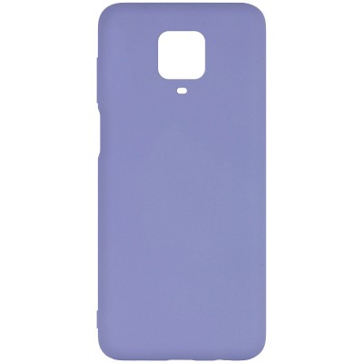 Чехол Silicone Cover Full without Logo (A) для Xiaomi Redmi Note 9s / Note 9 Pro / Note 9 Pro Max Сиреневый / Dasheen