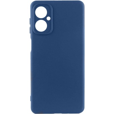 Купити Чехол Silicone Cover Lakshmi Full Camera (A) для Motorola Moto G14 Синий / Navy Blue