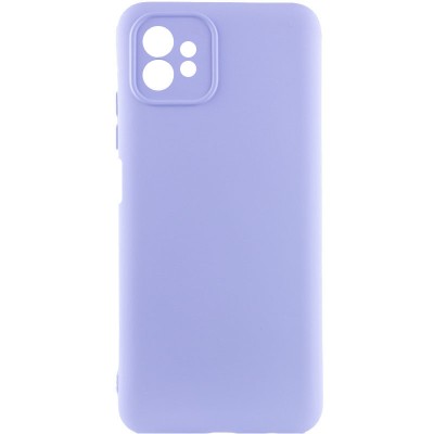 Купити Чехол Silicone Cover Lakshmi Full Camera (A) для Motorola Moto G32 Сиреневый / Dasheen