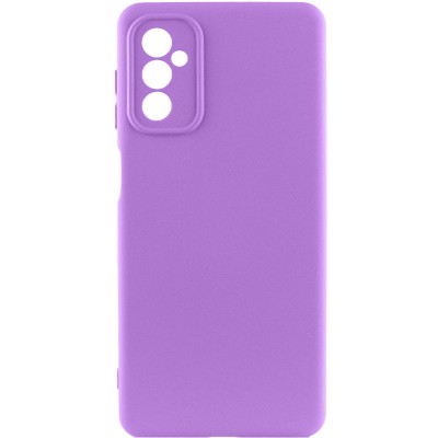Чехол Silicone Cover Lakshmi Full Camera (A) для Samsung Galaxy A04s Фиолетовый / Purple