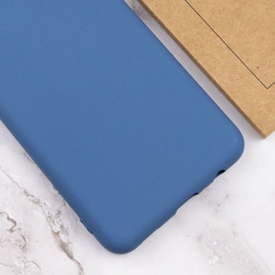 Чехол Silicone Cover Lakshmi Full Camera (A) для Samsung Galaxy S22+ Синий / Navy Blue
