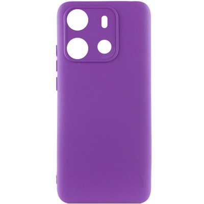 Купити Чехол Silicone Cover Lakshmi Full Camera (A) для Tecno Spark Go 2023 Фиолетовый / Purple
