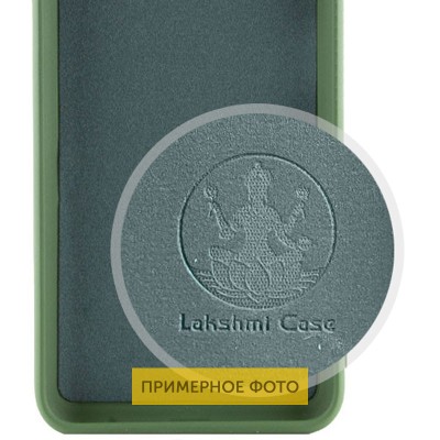 Чехол Silicone Cover Lakshmi Full Camera (A) для ZTE Blade A51 Зеленый / Dark green