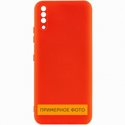 Чехол Silicone Cover Lakshmi Full Camera (A) для ZTE Blade A51 Красный / Red