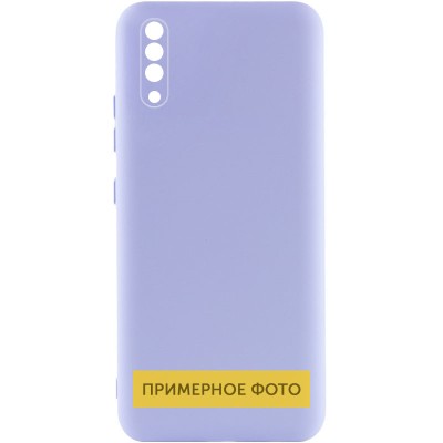 Чехол Silicone Cover Lakshmi Full Camera (A) для ZTE Blade A51 Сиреневый / Dasheen